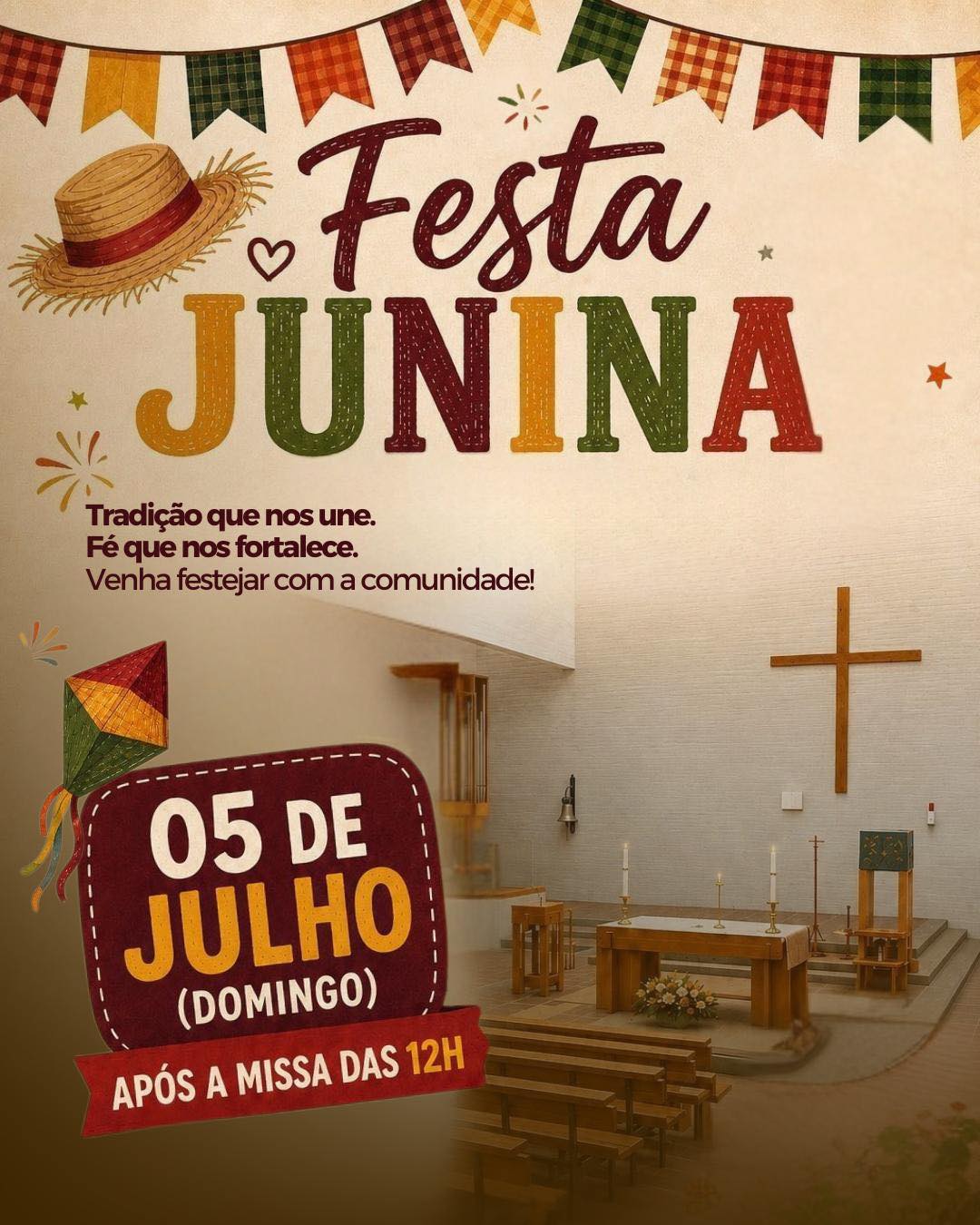 A nossa Festa Junina está chegando!