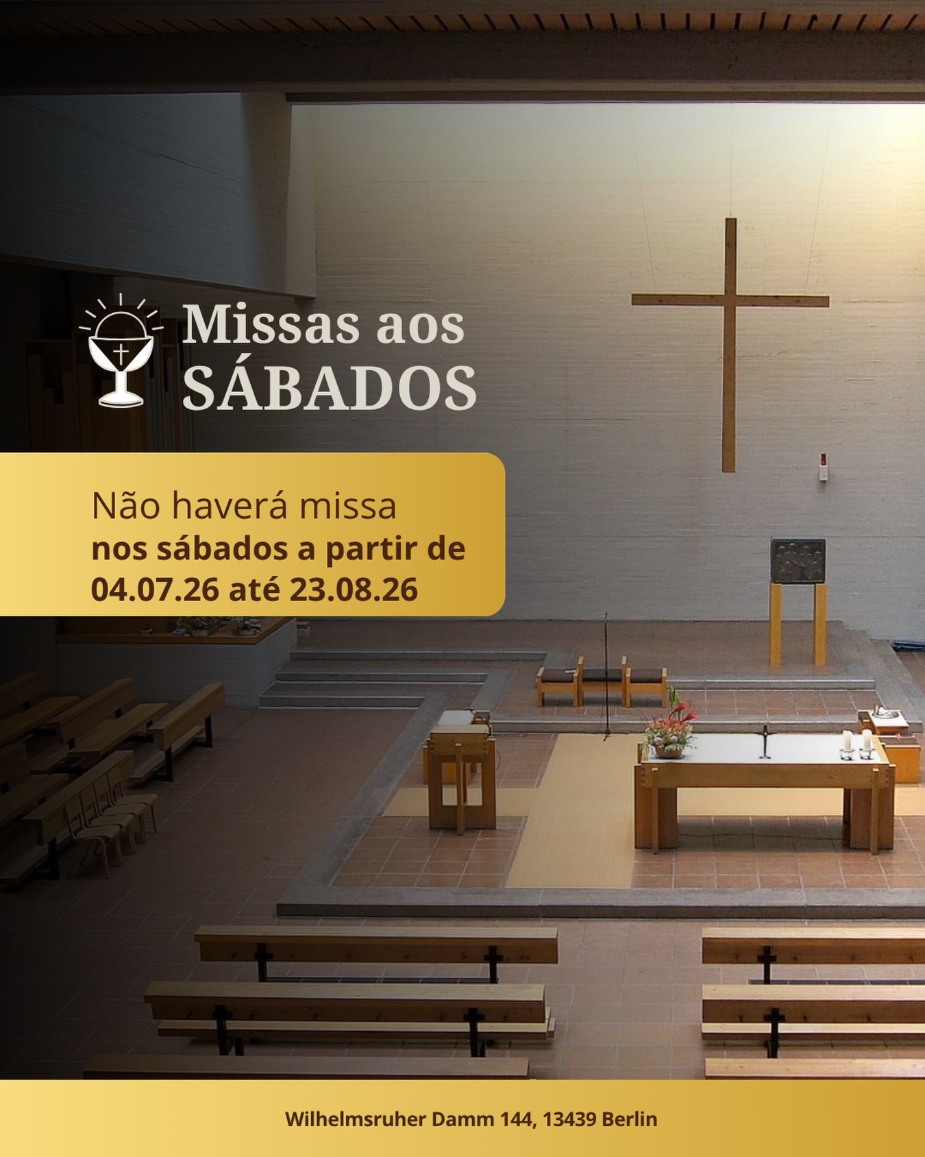 📢 Aviso de Férias