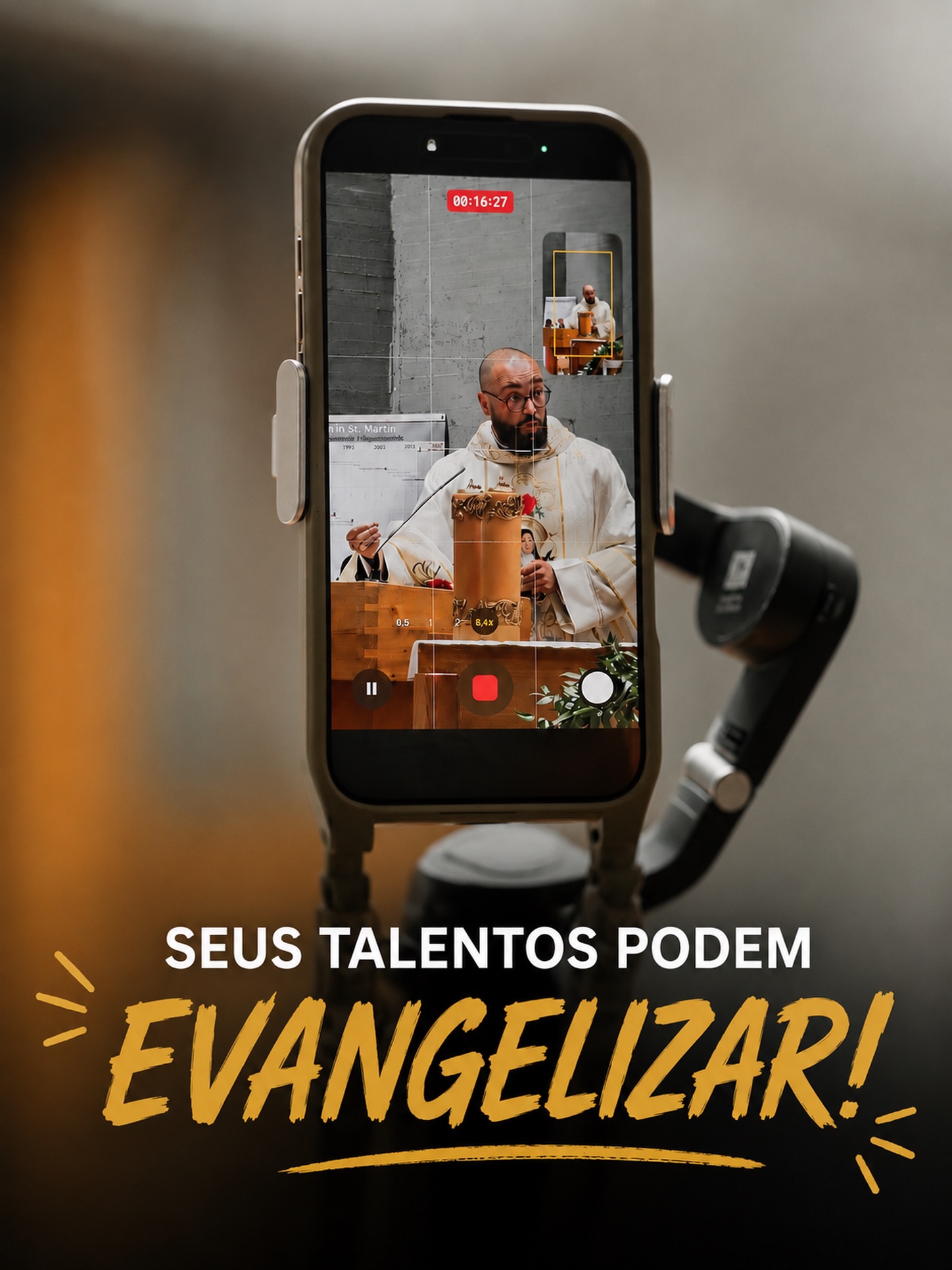 ✨ Seus talentos podem evangelizar!