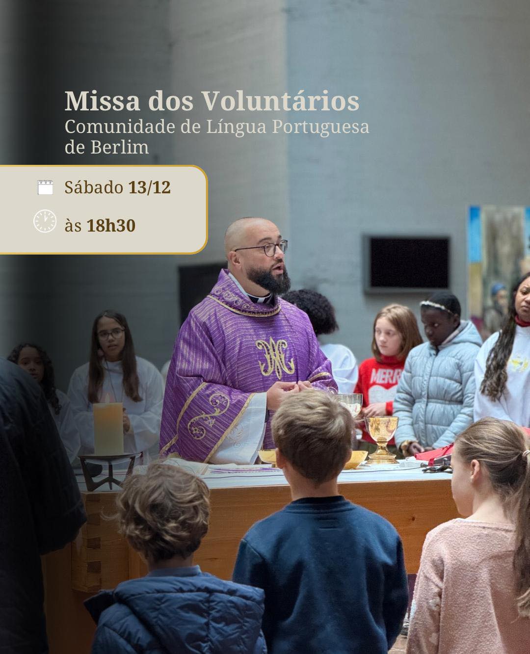 Missa dos voluntários